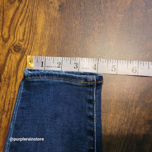 American Eagle Jeans 2 S Jegging Curvy Super Hi Rise Next Level Stretch Dark - Picture 12 of 13